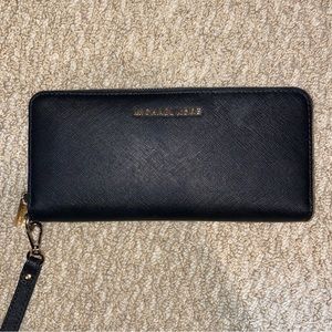 Michael Kors Black Envelope Wallet